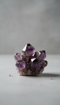 Smoky Amethyst Crystal Cluster