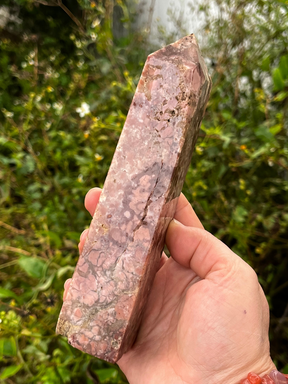 1lb Pink Amethyst Tower